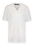 Dolce & Gabbana V-Neck T-Shirt in white size 50 men