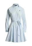 Polo Ralph Lauren Striped Shirt Dress Wimbledon Size US 6 UK 10 ladies
