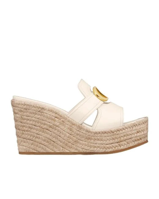 Christian Dior 30 Montaigne Wedge Slide Sandals Size 38 ladies
