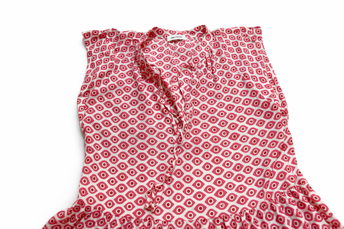 Zadig & Voltaire Rito Eyes Dress Size M medium ladies