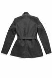 Brunello Cucinelli Black Linen & Silk Blazer Monili size I 40 UK 8 US 4 S small ladies