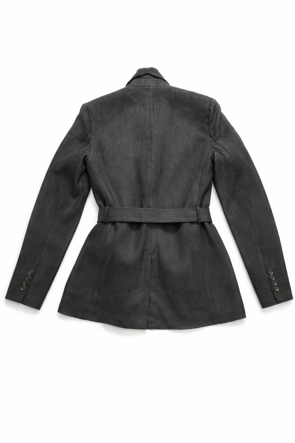Brunello Cucinelli Black Linen & Silk Blazer Monili size I 40 UK 8 US 4 S small ladies