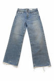 AG Jeans by Adriano Goldschmied Saige Wide Leg Crop High-Rise Jeans Size 27 ladies