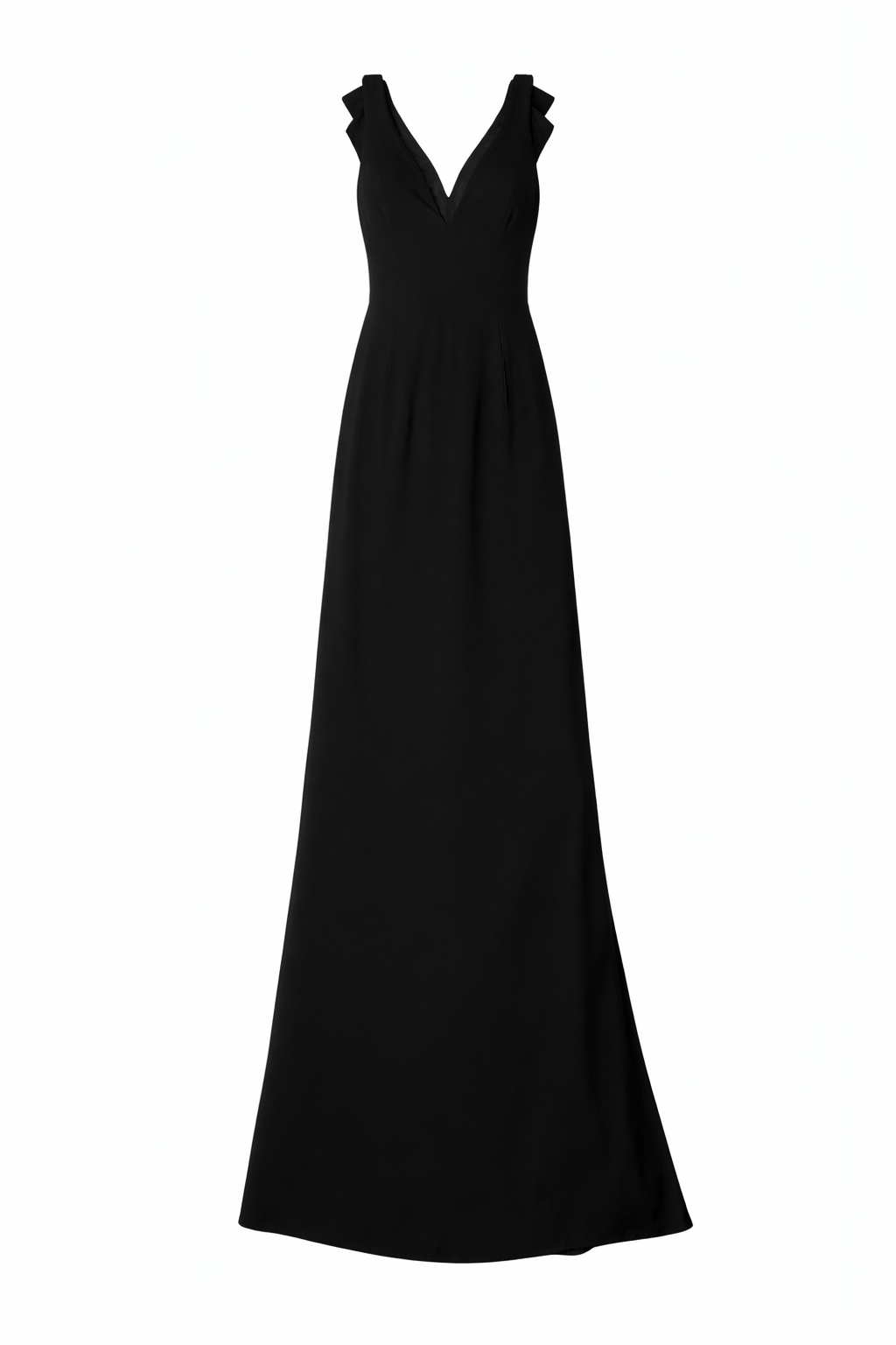 Emporio Armani Black Sexy Gown Maxi dress Size I 40 S SMALL Ladies