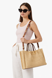 Valentino Garavani Medium Summer Tote Bag in Straw Handbag Bag Ladies