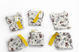 Marie Chantal Boys Ivory Organic Cotton Cowboy Print Long Pyjamas Set Children