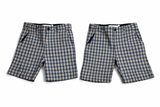 Bonpoint Shorts Boys Blue White Black Gingham Check Size 4 or 6 years old Children