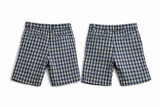 Bonpoint Shorts Boys Blue White Black Gingham Check Size 4 or 6 years old Children