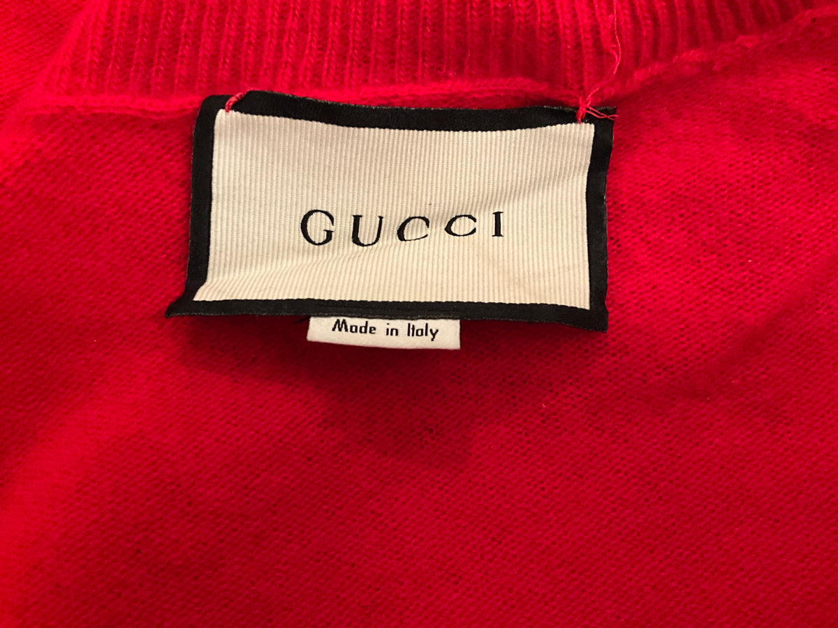 Gucci cashmere & wool sweater turtleneck size S small ladies