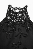 VALENTINO by Alessandro de Michele Embroidered Crepe Couture Dress Size I 42 UK 10 US 6 ladies