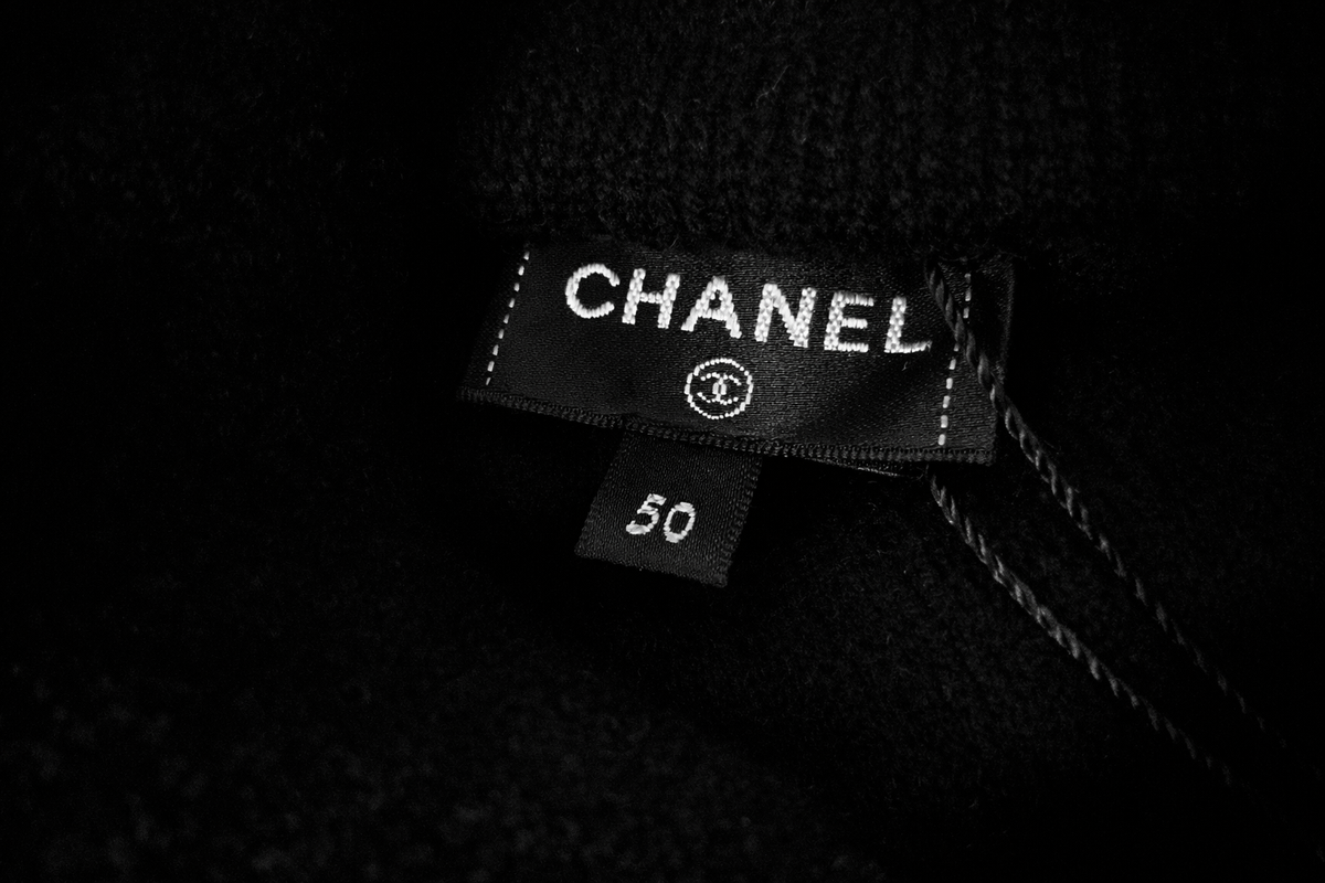 CHANEL Neige CC Pearl Cashmere Sweater Jumper P73253K10535 Size 50 ladies
