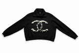 CHANEL Neige CC Pearl Cashmere Sweater Jumper P73253K10535 Size 50 ladies
