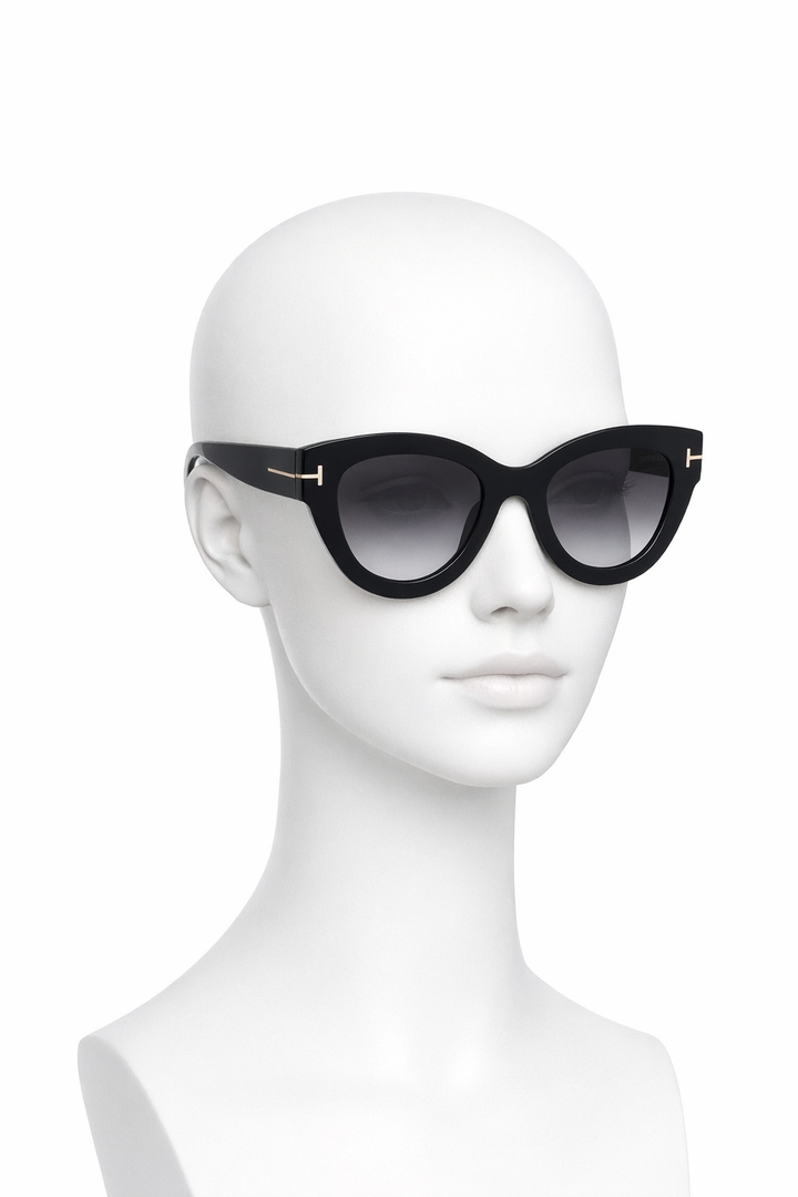 TOM FORD Slater FT0658 Black Sunglasses ladies
