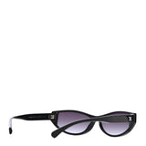 Chanel 2025 Acetate Oval Sunglasses 5415 Black ladies