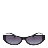 Chanel 2025 Acetate Oval Sunglasses 5415 Black ladies
