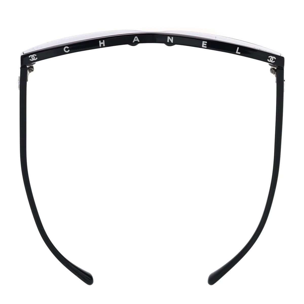 Chanel 2025 Acetate Oval Sunglasses 5415 Black ladies
