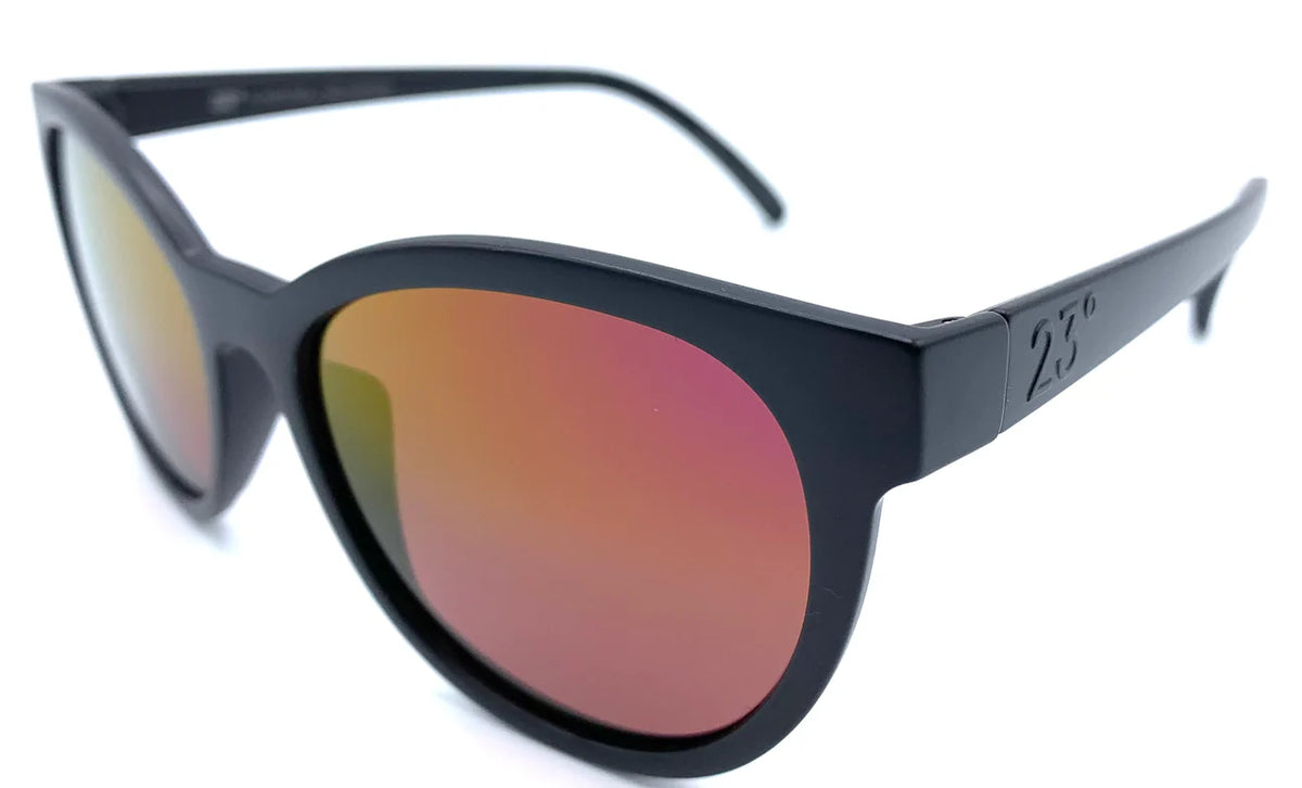 23 degrees 23° Round Zero rnd0 01 Mt Black Redessence Sunglasses men