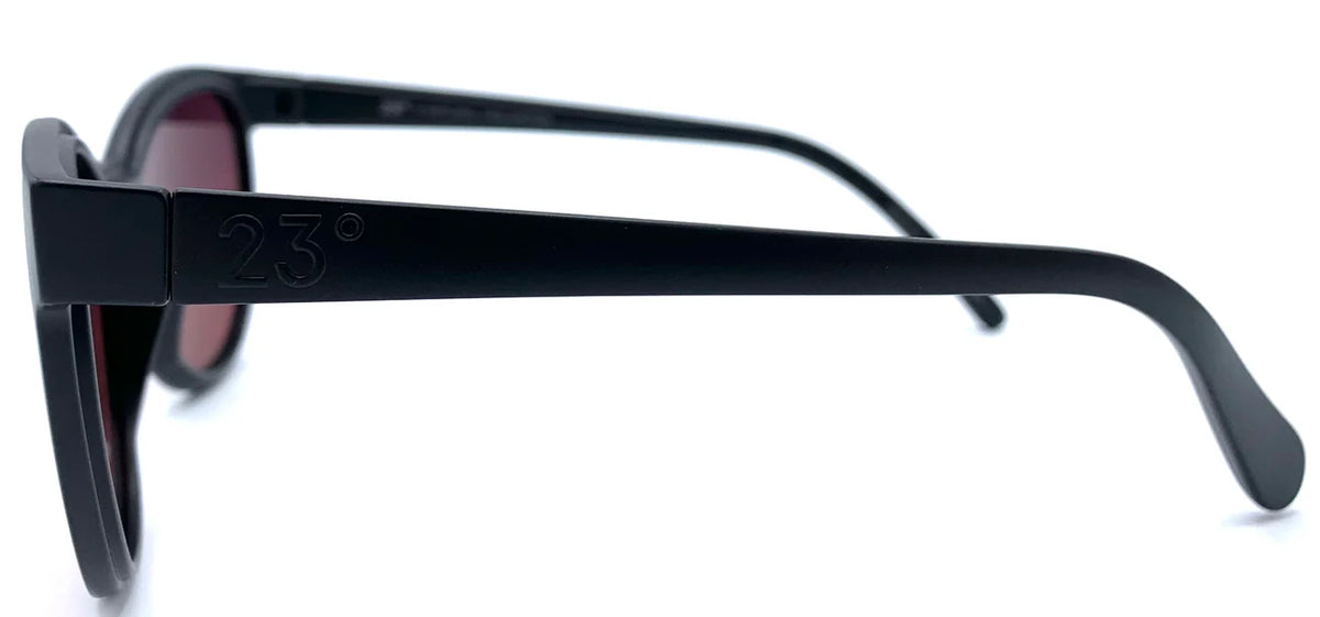 23 degrees 23° Round Zero rnd0 01 Mt Black Redessence Sunglasses men