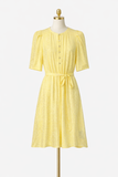 Zadig & Voltaire Rodji Silk Yellow Dress Size M medium ladies
