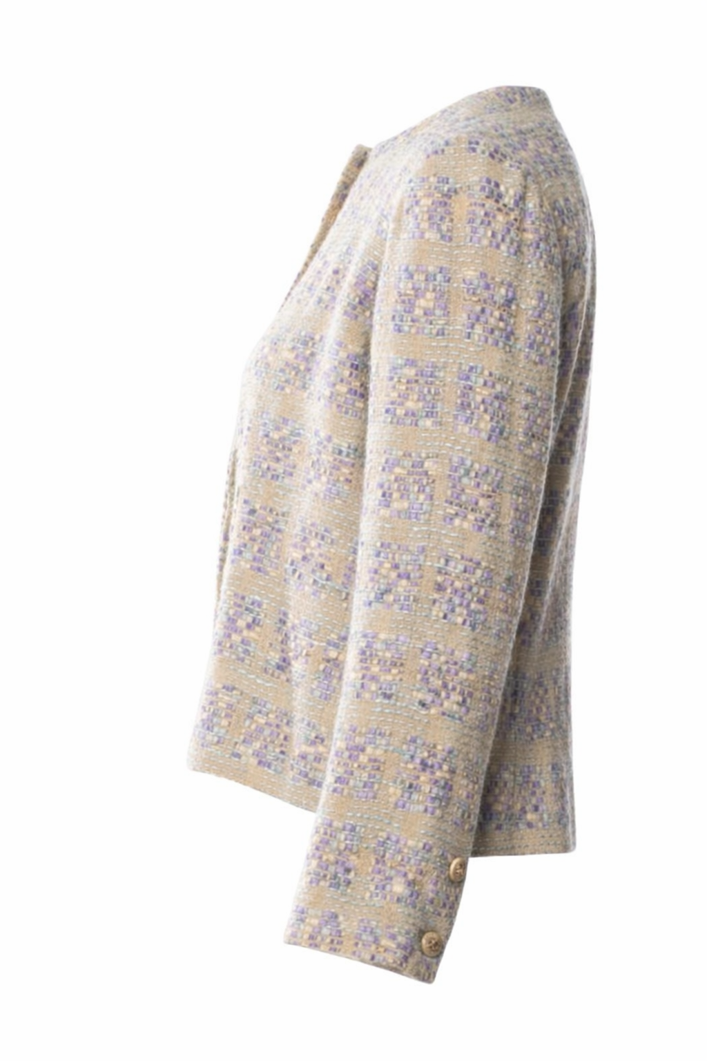 Chanel Créations 1975  Super Rare Tweed Jacket Blazer Size 14 ladies