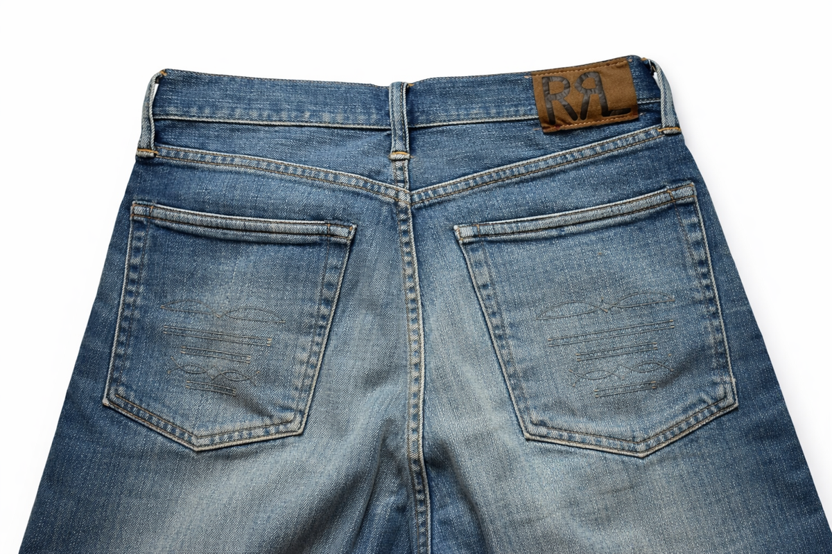 RRL by Ralph Lauren Womens Vintage Boot Eastbend Jean Eastbend Wash Size 28 ladies