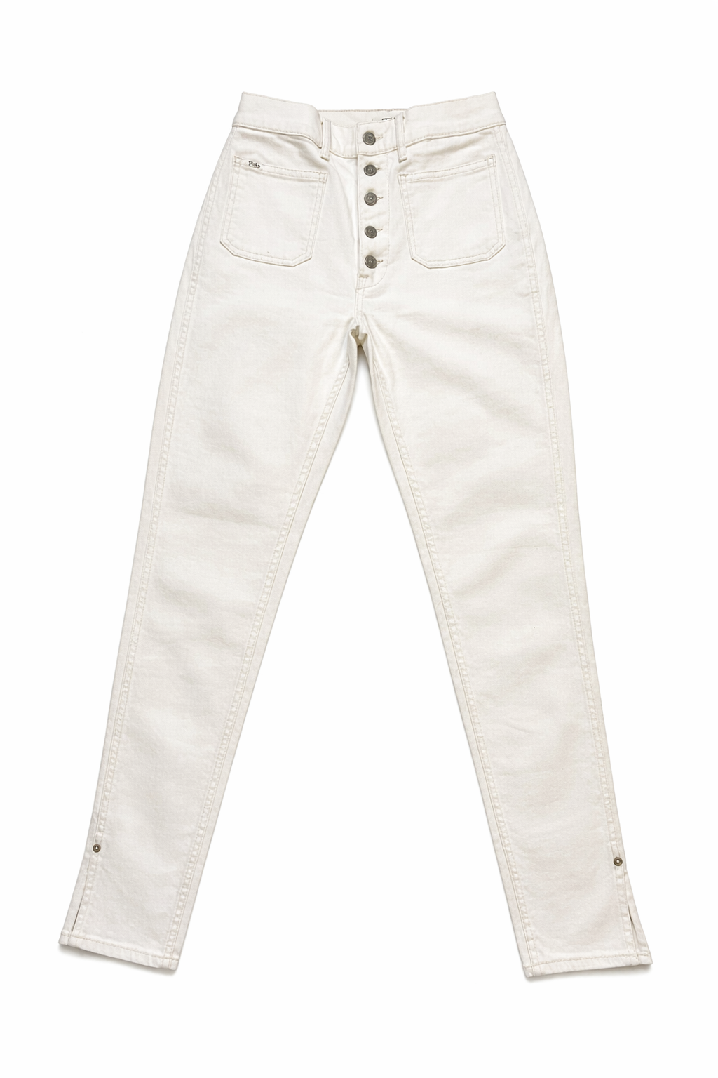 Polo Ralph Lauren White Tompkins Skinny High Waist Jeans size 28R ladies