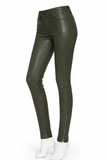 J BRAND Stretch-leather lambs leather skinny pants size 27 ladies