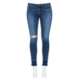 J brand mid rise capris in stigma distressed jeans size 25