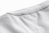 Brunello Cucinelli White Cotton Monili-Detail Top Size S small ladies