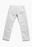 Christian Dior White Denim Folded Hem Jeans Size F 36 UK 8 US 4 ladies