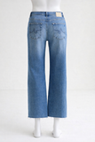 AG Jeans by Adriano Goldschmied Saige Wide Leg Crop High-Rise Jeans Size 27 ladies