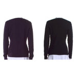 Ralph Lauren Black Label Pure Cashmere Cable Knit Pullover Jumper Sweater Sz XS  ladies