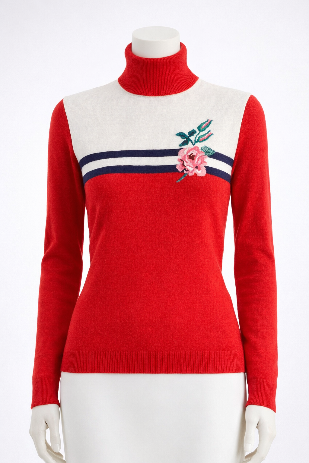 Gucci cashmere & wool sweater turtleneck size S small ladies