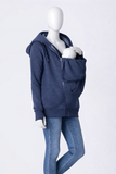 Seraphine Maternity 3 in 1  Kangaroo Hoodie in Navy blue Size XS ladies