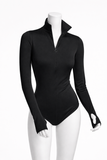 Wolford Black Halter Body Suit Top in Black size S small ladies