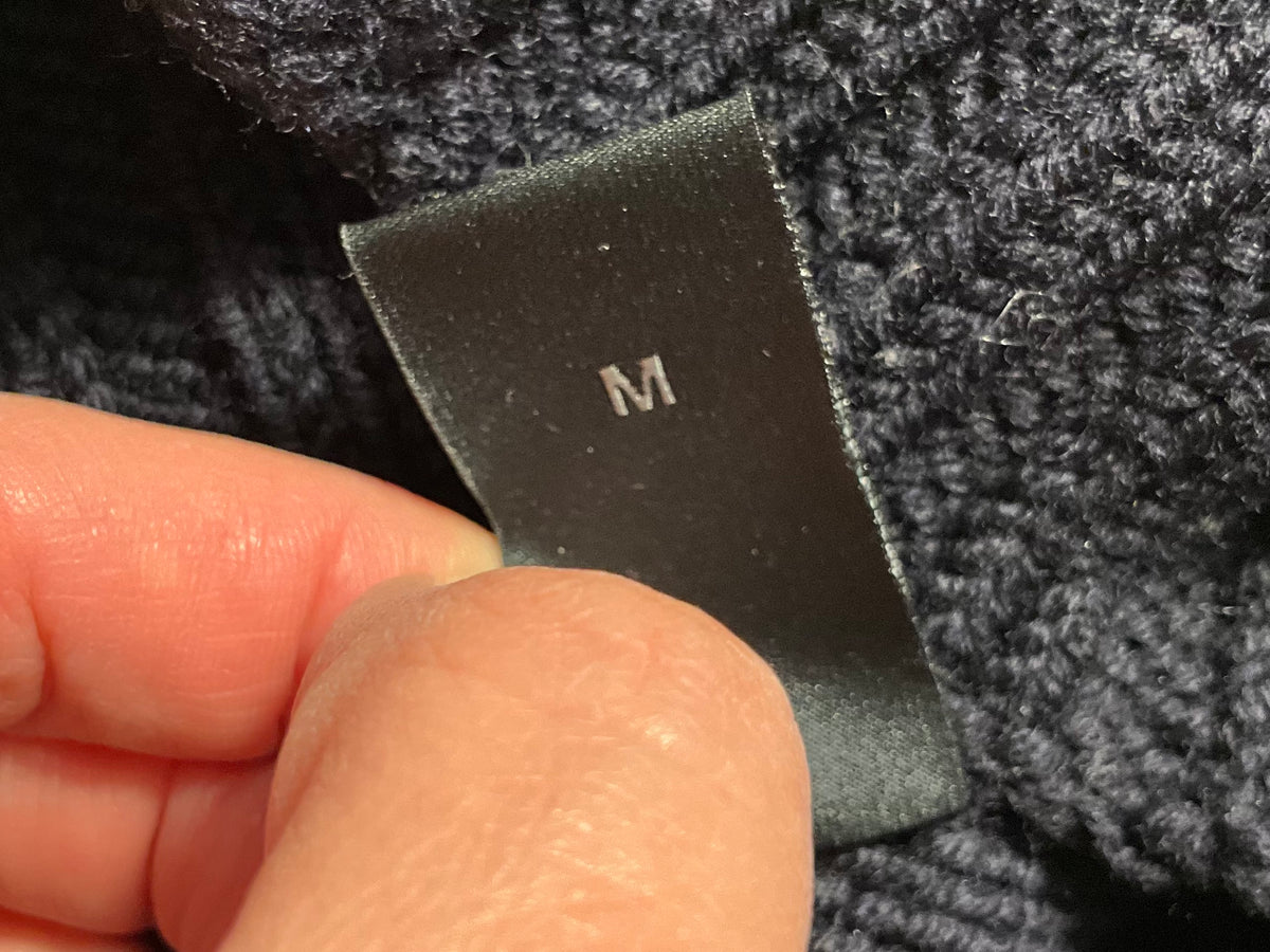 AlphaTauri Black 100% Wool Ribbed Turtleneck Jumper – Size M men