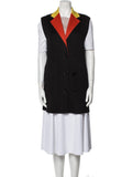 Marco de Vincenzo Cashmere and Wool Vest Sleeveless Coat Size I 38 XS ladies