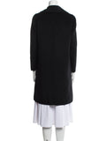 Michael Kors Black Wool Mid Length Coat Ladies