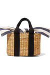 Muun Straw Basket bag with removable pouch picnic bag LADIES