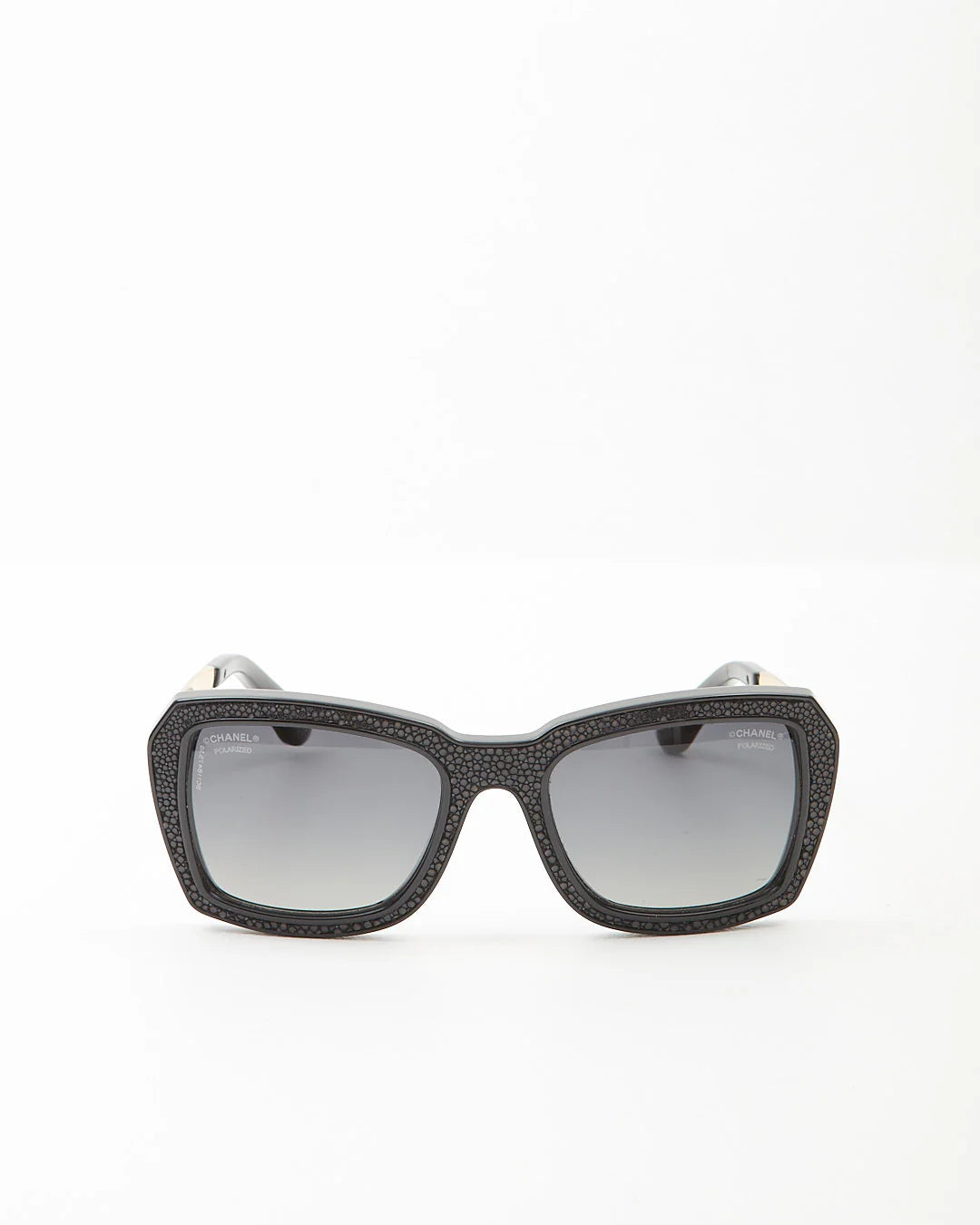 Chanel Stingray CC Polarized Sunglasses 6047-Q Black ladies