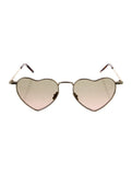Saint Laurent SL301 LouLou Heart-Shape Gold Frame Sunglasses ladies