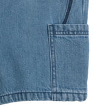 Stella McCartney Kids Denim Overalls with Embroidered Palm Trees Size 10 years children