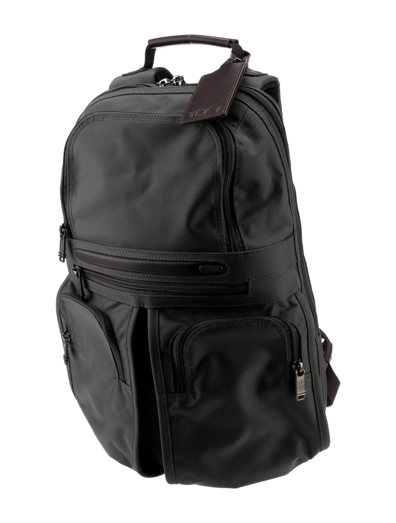 tumi backpack 2019 - Alpha Bravo Navigation - Everyday Travel and Commute Bag - Fits Up to 15" Laptop - 16.0" X 14.0" X 7.3" - Black Geometric this compact and streamlined backpack has smart organization for commuting and travel gear TUMI - Voyageur Raina Backpack