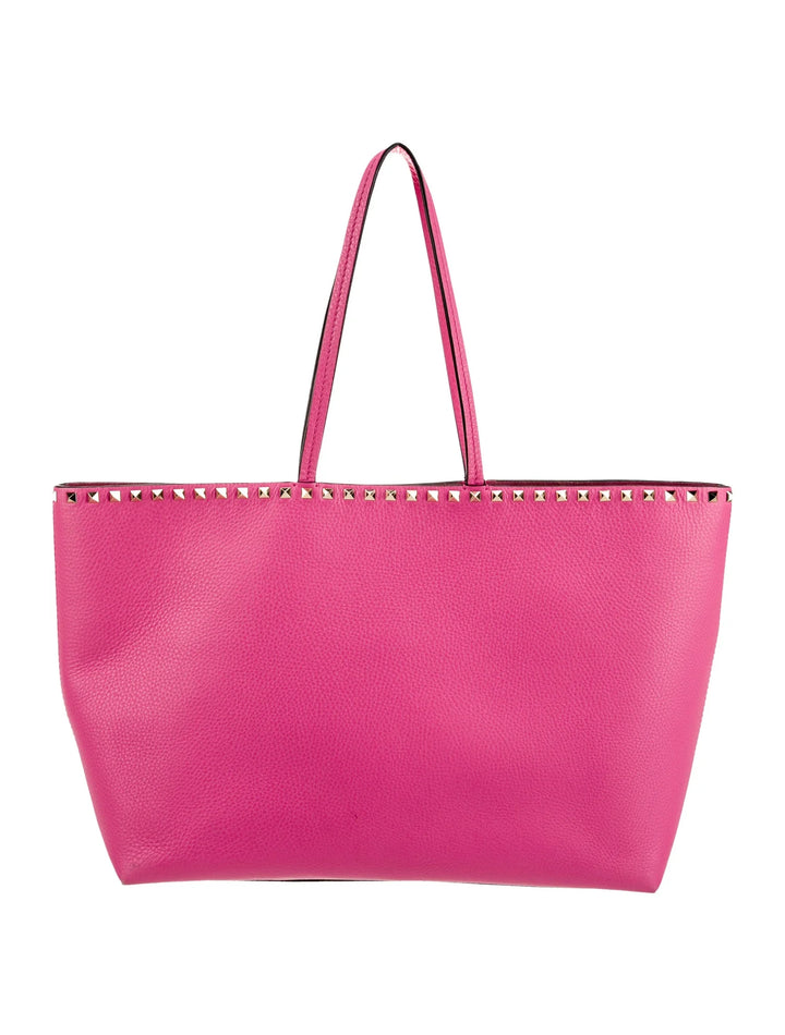 Valentino Garavani Rockstud leather tote bag handbag ladies
