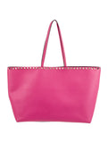 Valentino Garavani Rockstud leather tote bag handbag ladies