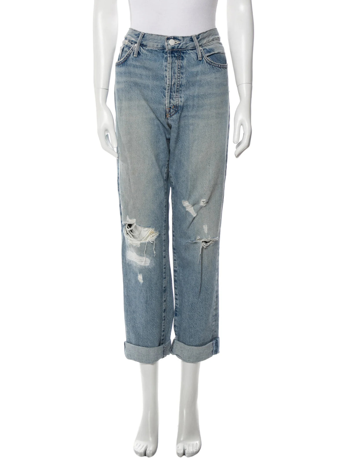 Mother Superior The Trickster Distressed Jeans Size 30 ladies