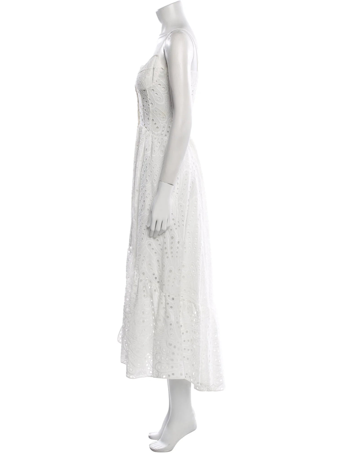 Charo Ruiz Ibiza lace scalloped solace dress Size M medium ladies