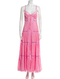 Charo Ruiz Ardele guipure lace maxi dress size M MEDIUM Ladies