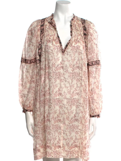 Étoile Isabel Marant VIRGINIE COTTON SHORT DRESS size F 34 XS ladies