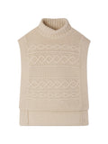 Bonpoint Girls Graziella Jumper Poncho in Beige size 12-14 years children